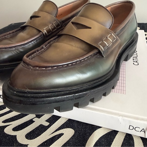 Santoni Women’s  Penny Loafers - Picture 4 of 7